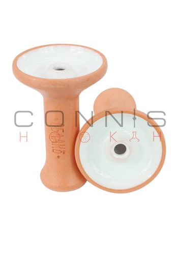 Oblako M Mono Glazed Phunnel Bowl - Orange