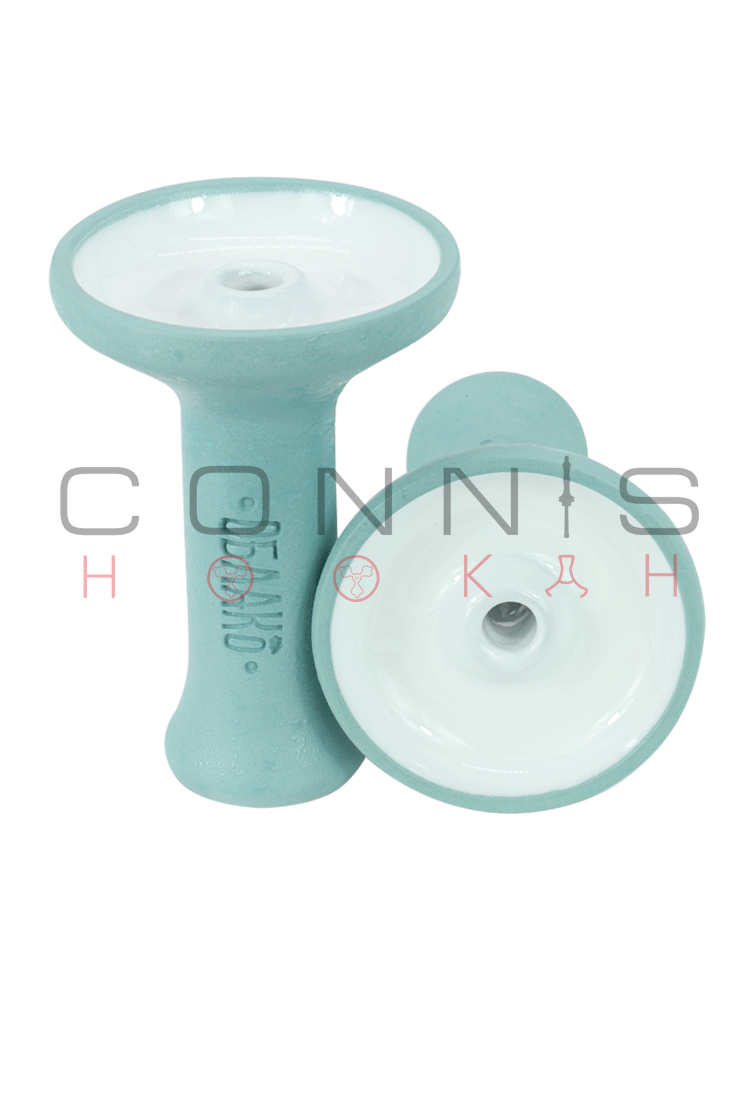 Oblako M Mono Glazed Phunnel Bowl - Teal