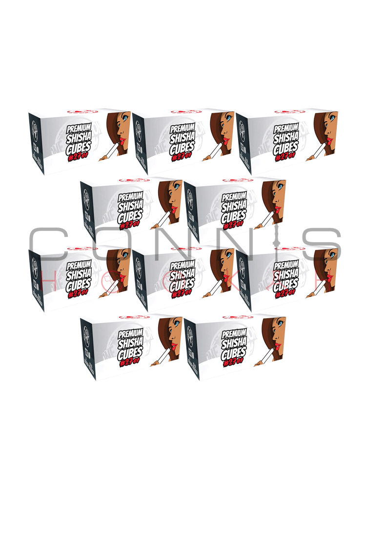 One Nation - 10KG CUBES Boxes 27mm² Premium Coconut Charcoal