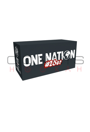 One Nation - 20KG MASTER CASE CUBES Box 26mm² Premium Coconut Charcoal