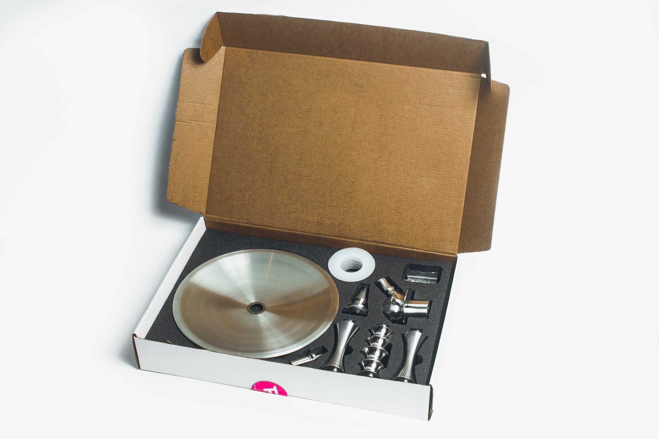 Ferro One Hookah Stainless Steel (Optional Extras Multiple Choice Available)
