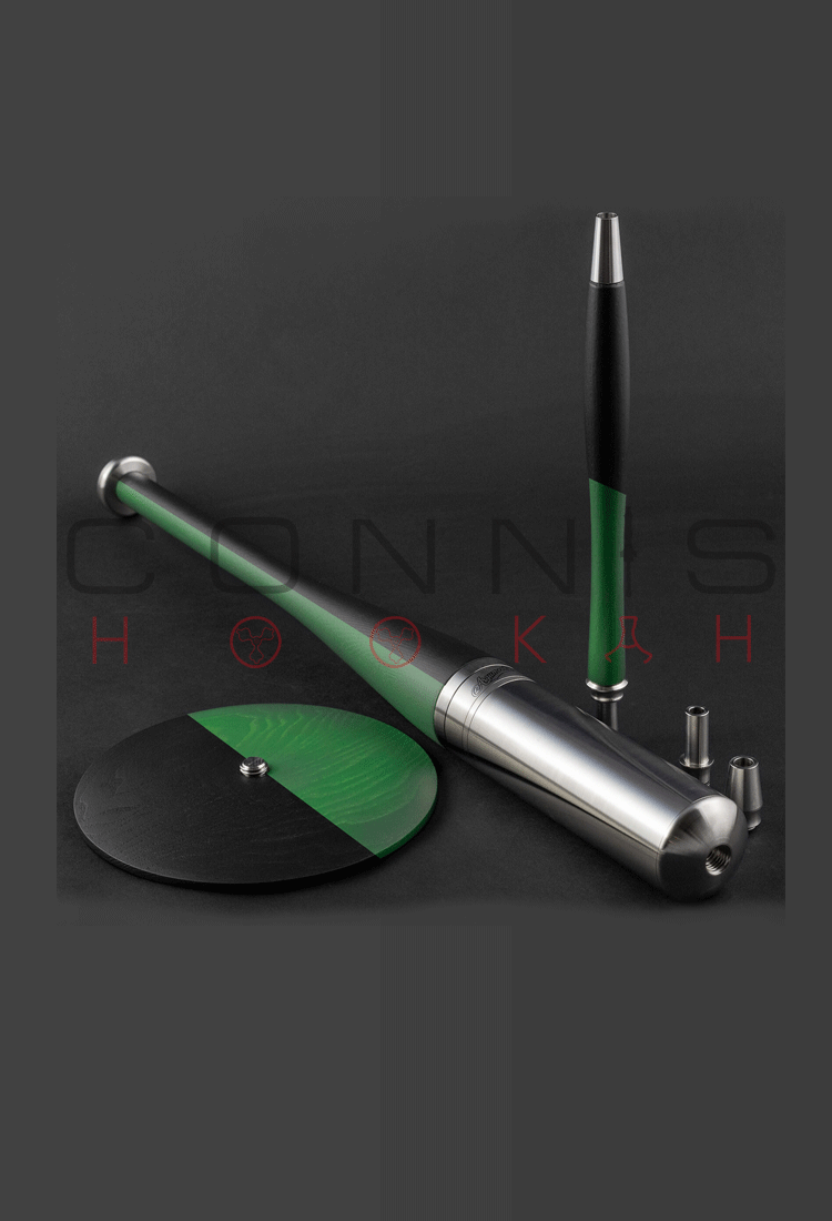 Union Argument Hookah TX Black - Green Colour Changing (Optional Extras Multiple Choice Available)