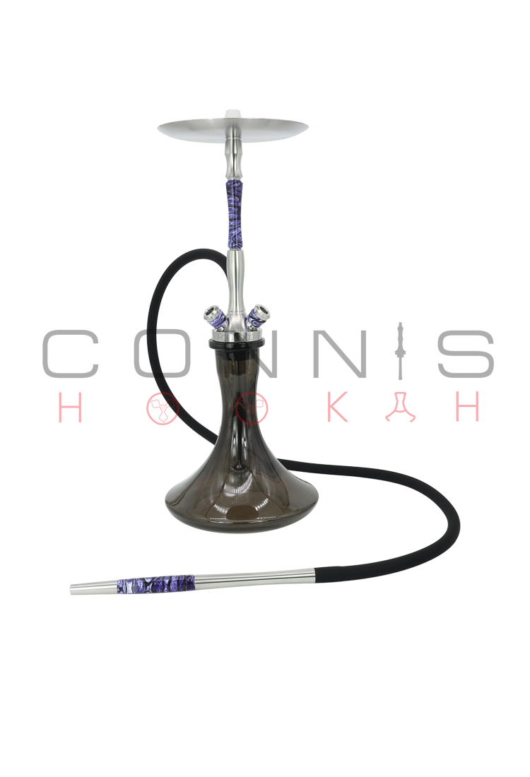 Union Fibonacci Hookah - Acrylic Purple (Optional Extras Multiple Choice Available)