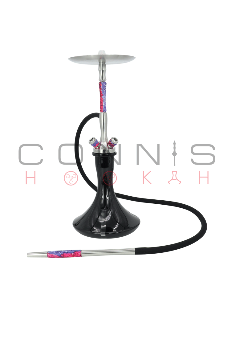 Union Fibonacci Hookah - Hybrid Pink & Purple (Optional Extras Multiple Choice Available)