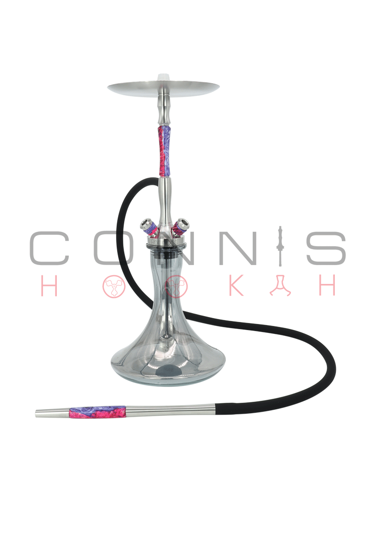 Union Fibonacci Hookah - Hybrid Pink & Purple (Optional Extras Multiple Choice Available)