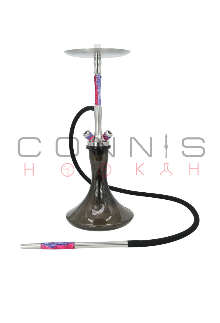 Union Fibonacci Hookah - Hybrid Pink & Purple (Optional Extras Multiple Choice Available)