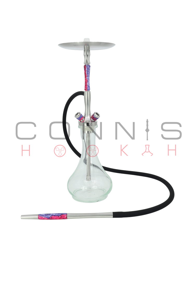 Union Fibonacci Hookah - Hybrid Pink & Purple (Optional Extras Multiple Choice Available)