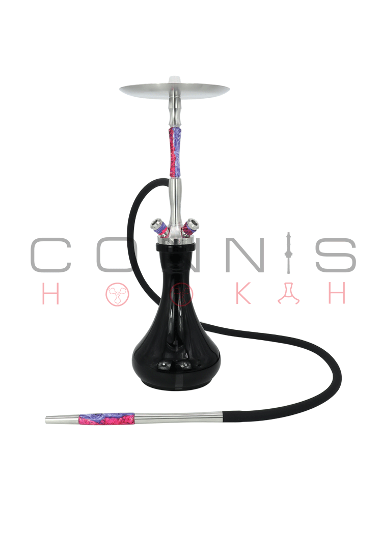 Union Fibonacci Hookah - Hybrid Pink & Purple (Optional Extras Multiple Choice Available)
