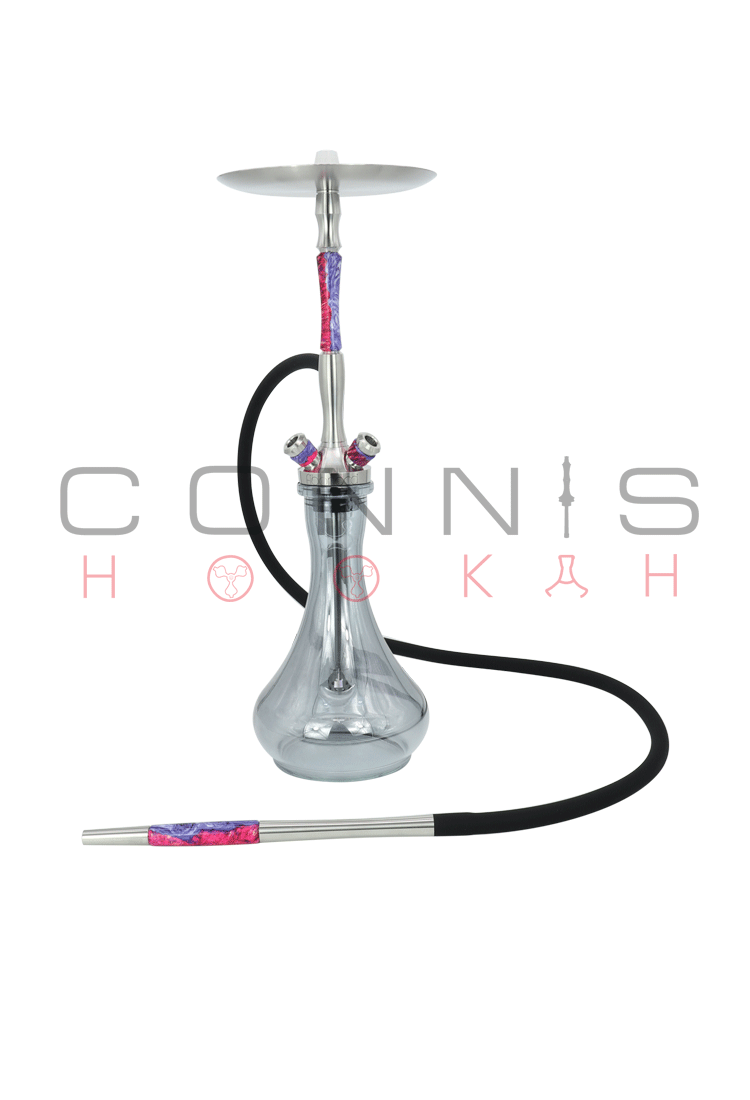 Union Fibonacci Hookah - Hybrid Pink & Purple (Optional Extras Multiple Choice Available)