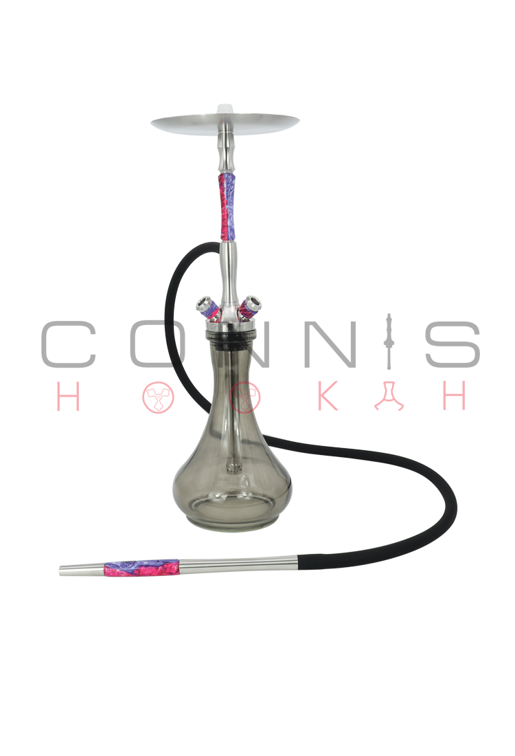 Union Fibonacci Hookah - Hybrid Pink & Purple (Optional Extras Multiple Choice Available)