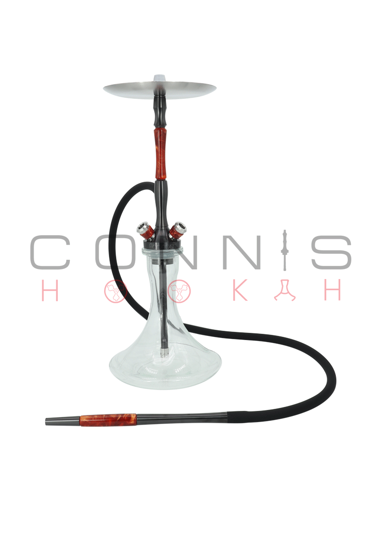 Fibonacci Hookah - PVD Graphite (Optional Extras Multiple Choice Available)