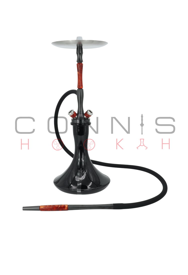 Fibonacci Hookah - PVD Graphite (Optional Extras Multiple Choice Available)