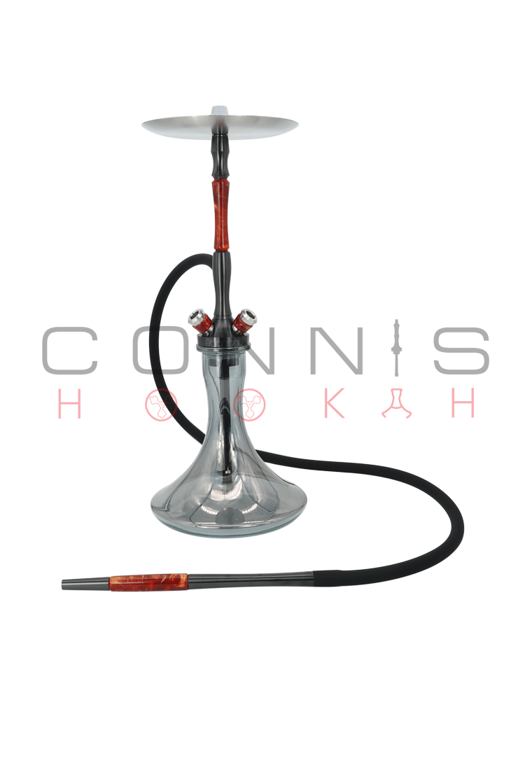 Fibonacci Hookah - PVD Graphite (Optional Extras Multiple Choice Available)