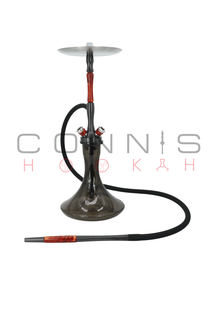 Fibonacci Hookah - PVD Graphite (Optional Extras Multiple Choice Available)