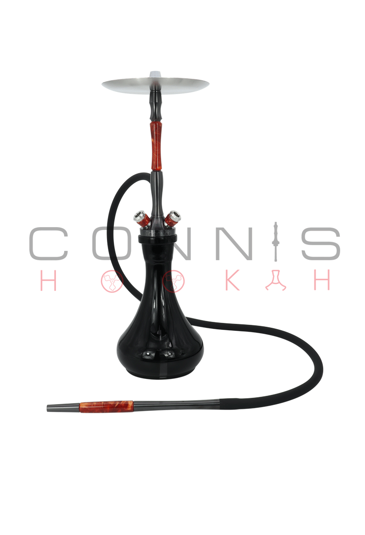 Fibonacci Hookah - PVD Graphite (Optional Extras Multiple Choice Available)