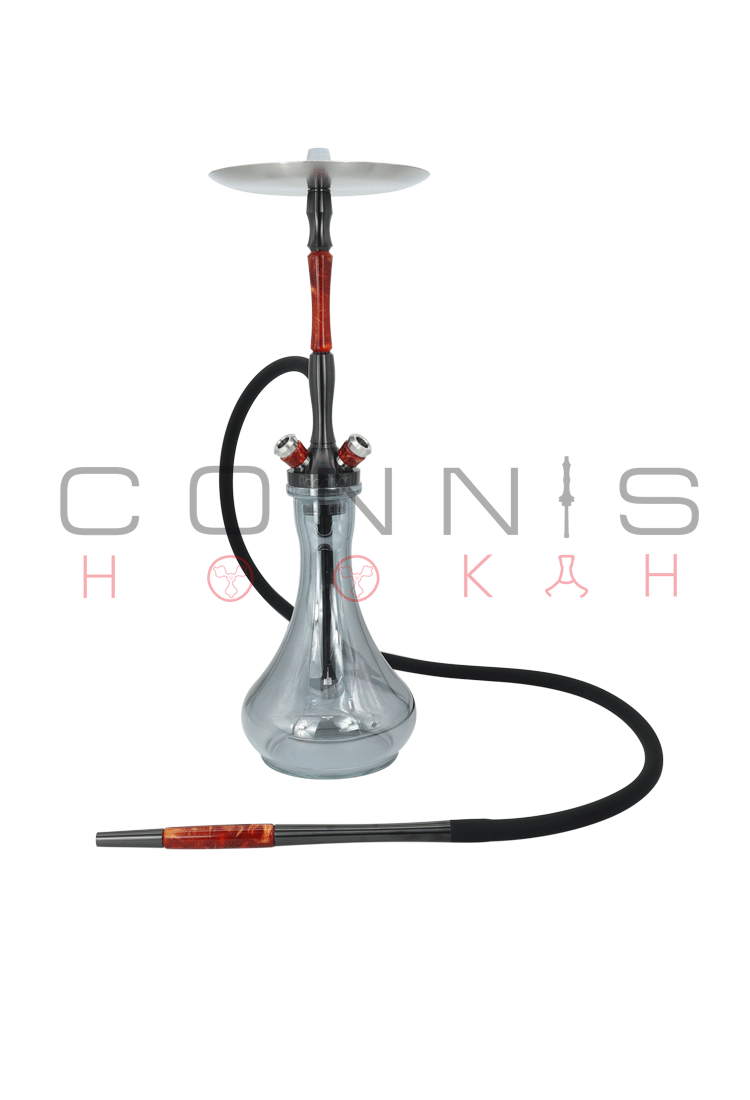 Fibonacci Hookah - PVD Graphite (Optional Extras Multiple Choice Available)
