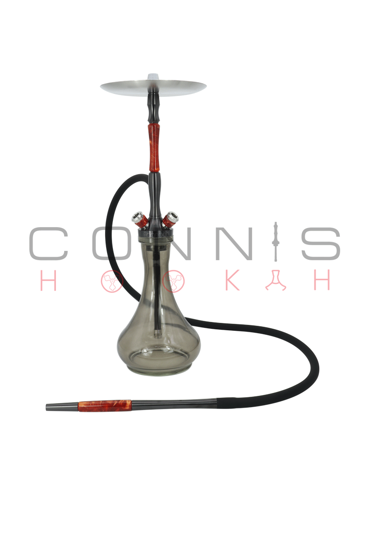 Fibonacci Hookah - PVD Graphite (Optional Extras Multiple Choice Available)