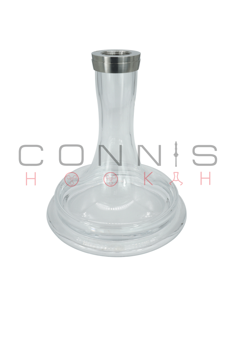 Union Fibonacci Hookah Threaded Base - Clear