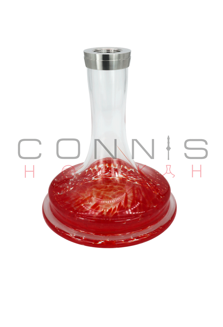 Union Fibonacci Hookah Threaded Base - Red
