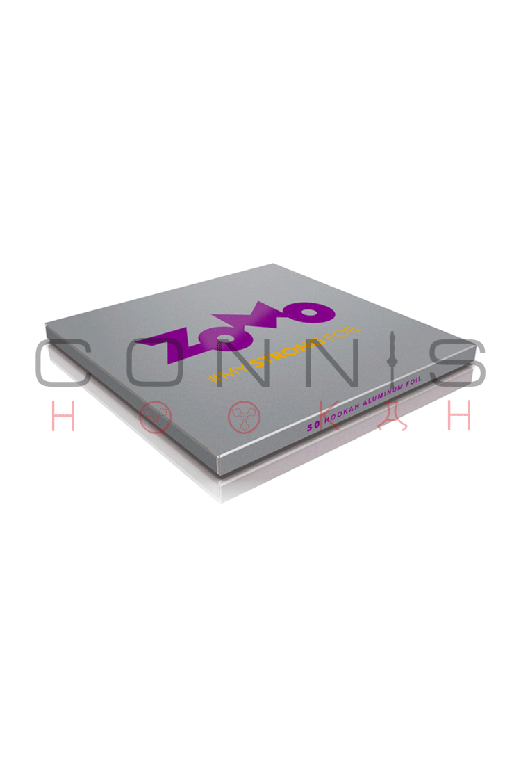 Zomo Strong Foil - 1 Pack Premium Hookah / Shisha Foil 50 Precut Sheets - 42 Micron Extra Thick