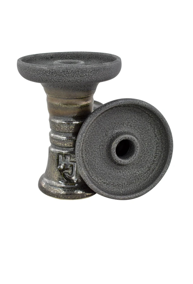 Hookah John Retro Harmony Phunnel Bowl - Coal Miner