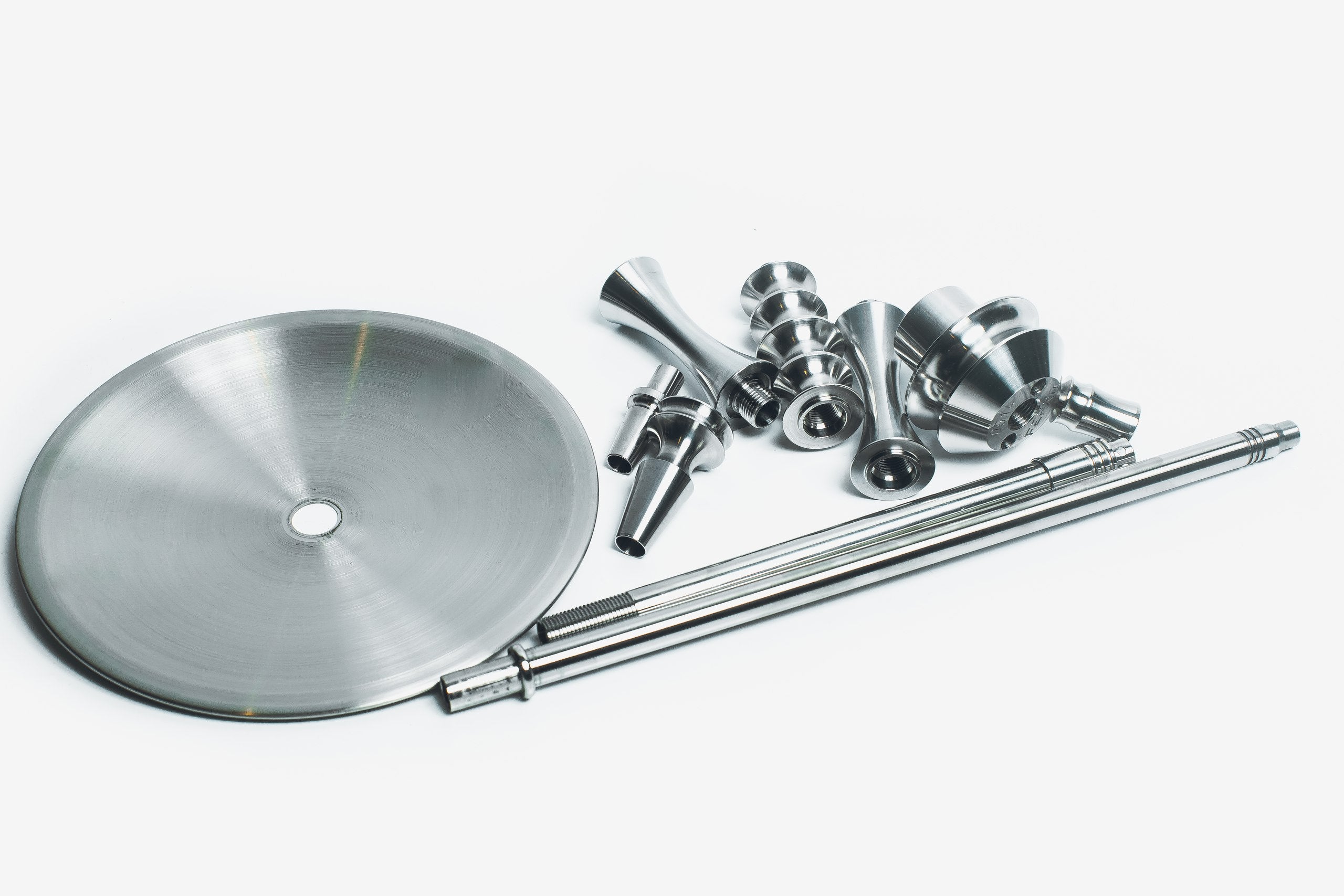 Ferro One Hookah Stainless Steel (Optional Extras Multiple Choice Available)