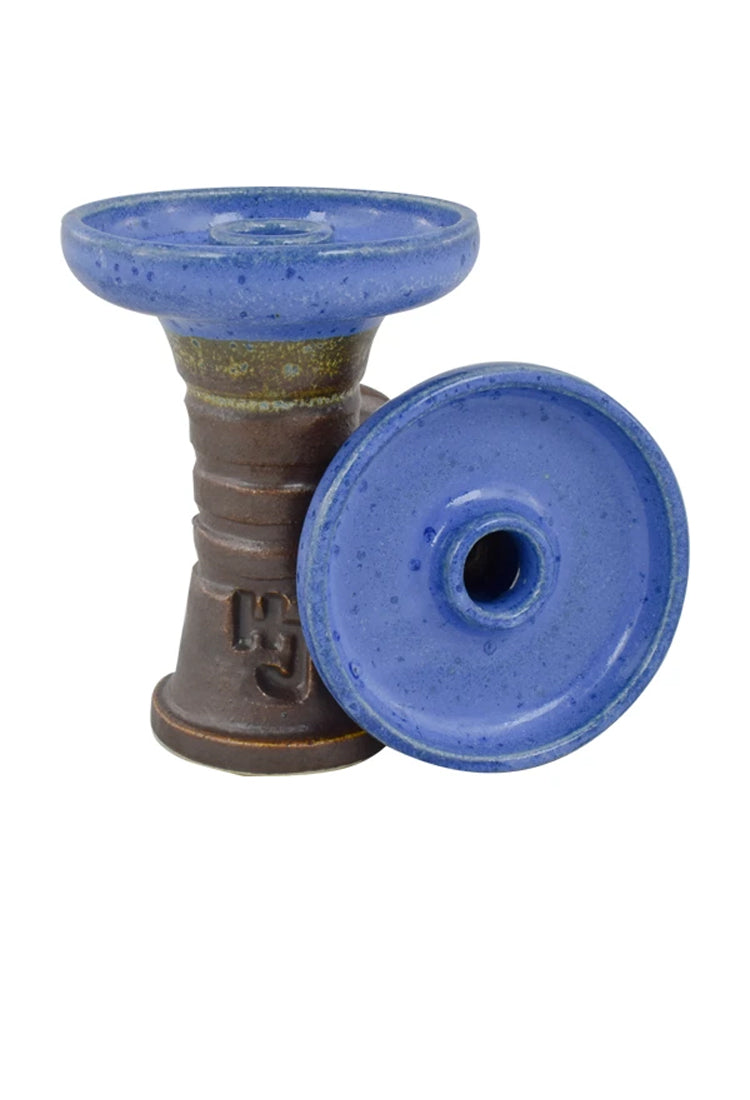 Hookah John Retro Harmony Phunnel Bowl - Blue Stone