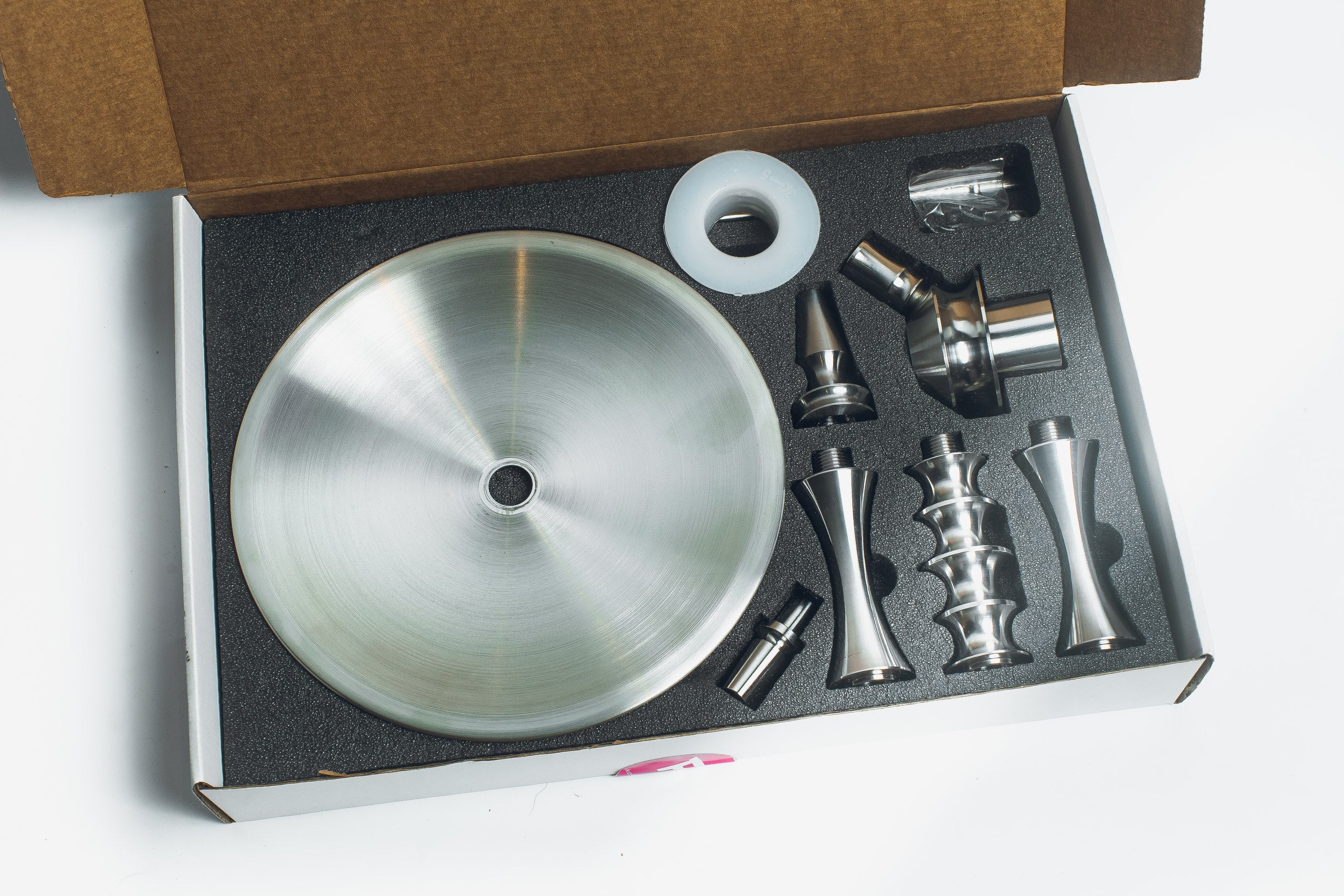 Ferro One Hookah Stainless Steel (Optional Extras Multiple Choice Available)