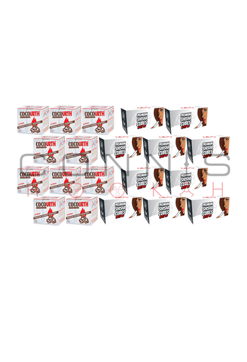 Best of Both 50/50 - 20KG MASTER CASE Bundle - 10Kg CocoUrth BIG CUBES Boxes 26mm² & 10Kg One Nation CUBES Boxes 27mm² Premium Coconut Charcoal