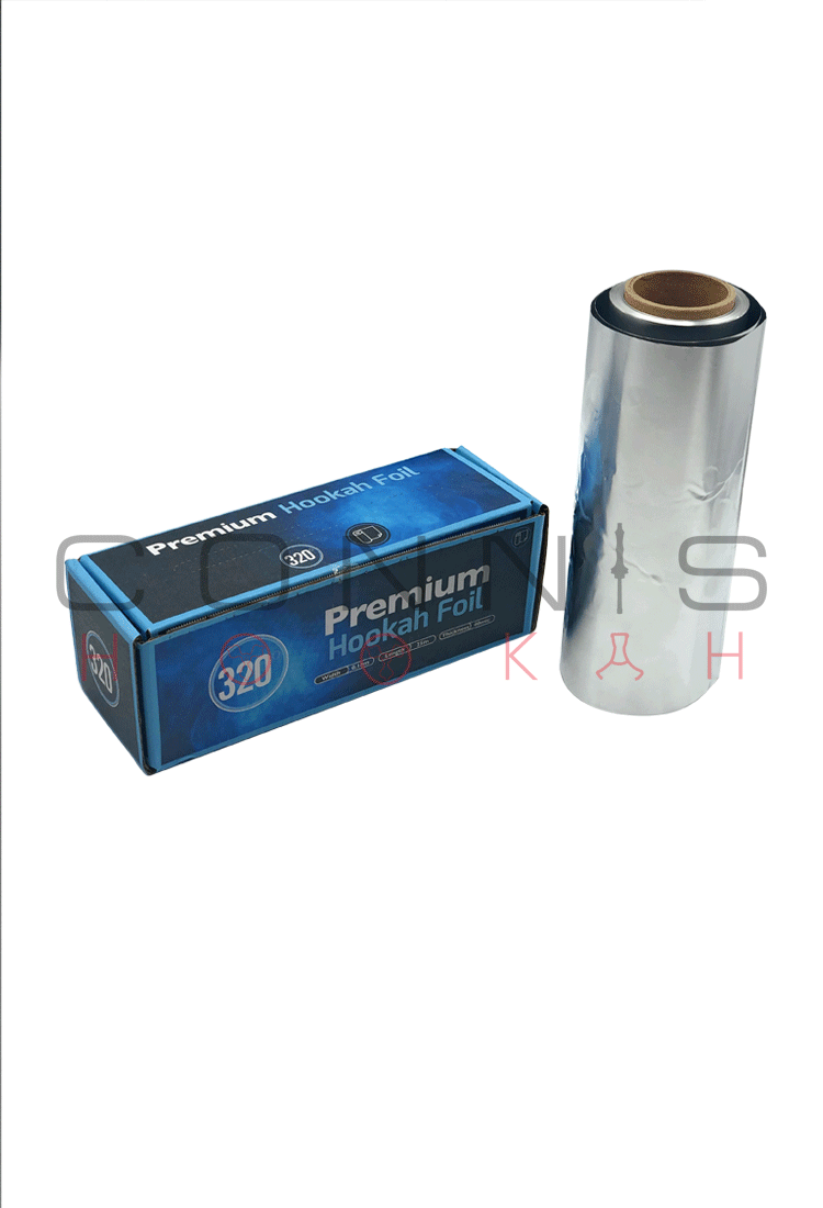  320° Premium Hookah Aluminum Foil - Extra Thick Heavy Duty  Rolls - 7 Wide (180mm) - 82ft Length (25m) - 40 Micron Thick Nicotine Free  : Health & Household