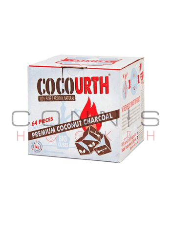 CocoUrth - 1KG BIG CUBES Box 26mm² Premium Coconut Charcoal