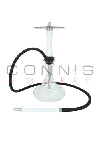 Connis Hookah ASCEND - White (Optional Extras Multiple Choice Available)