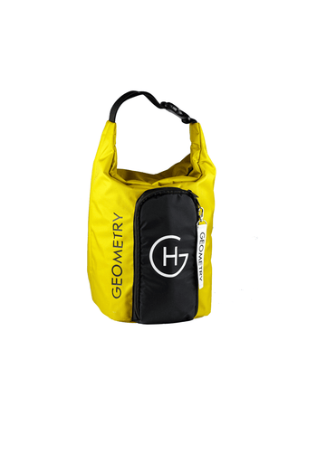 Geometry Travel Hookah Bag - Mustard