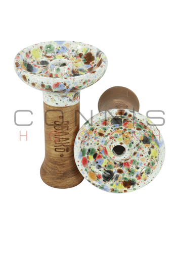 Oblako M Glazed Phunnel Bowl - Paint Splash