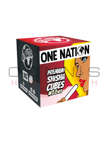 One Nation - 1KG CUBES Box 26mm² Premium Coconut Charcoal