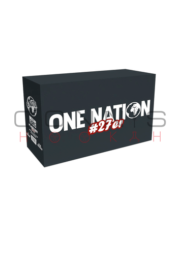 One Nation - 20KG MASTER CASE CUBES Box 27mm² Premium Coconut Charcoal